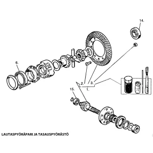 Bult Differential Mf 825776M1