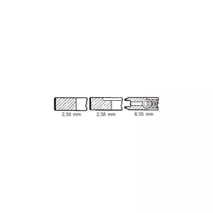 Kolvringssats Std 3-Ring