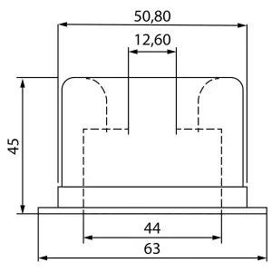 Packbox Bromsstag 1860959M1 / 83963609