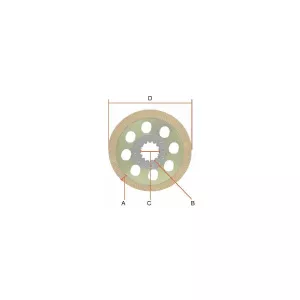 Bromsskiva Mf, Valmet  30184800