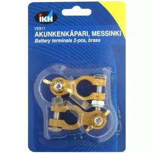 Batterikabelskosats, Mässing