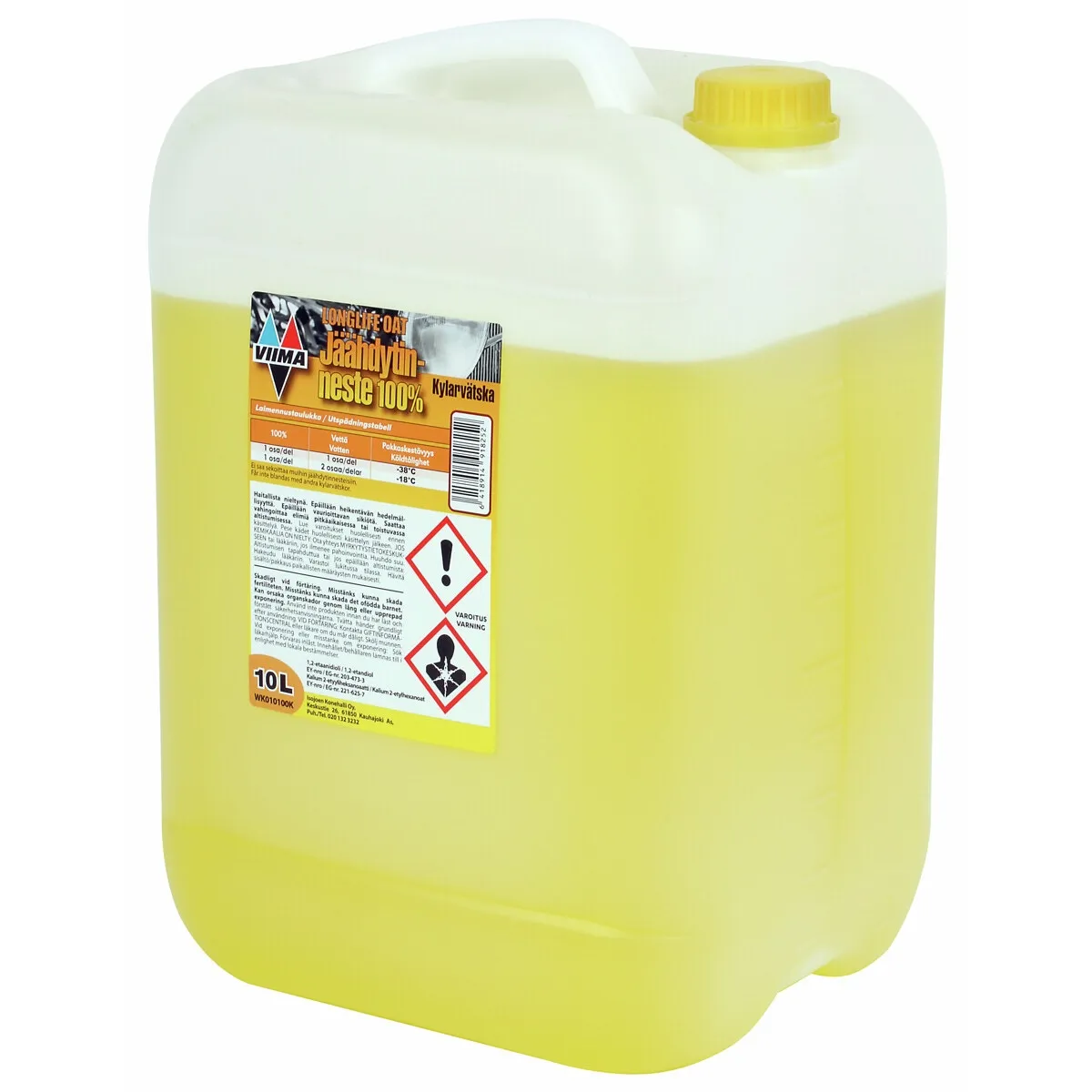 Kylarvätska 100% Ll Oat 10L