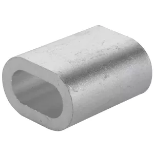 Presslås 5Mm 10St Alum.