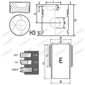 Fodersats Df 02925955