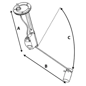 Bränslegivare Db K309299