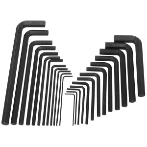 Insexnyckelsats 25 Delar Mm/Tum