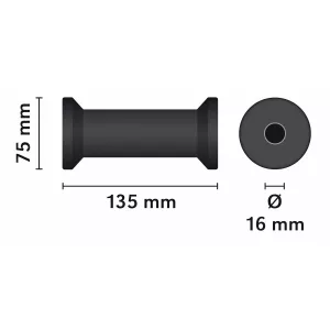Kölrulle 16X135Mm Trodrulle