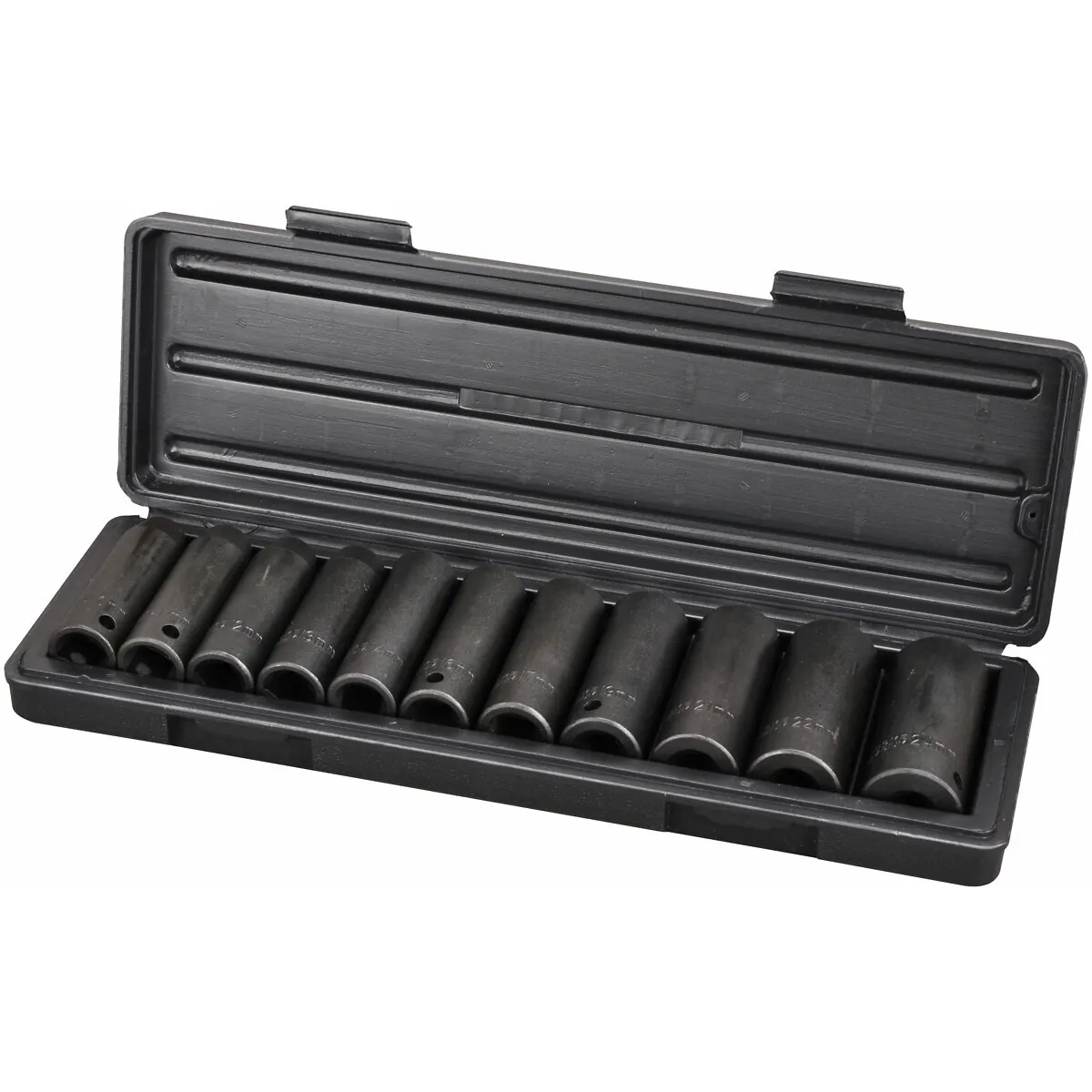 Krafthylsor 1/2" 12 Delar Långa