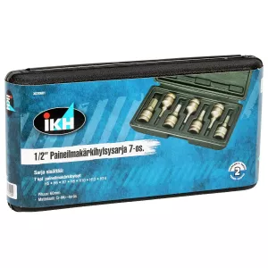 Krafthylssats Insex 1/2" H5-H14 7-Delar