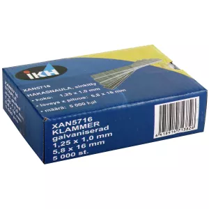 Klammer 5,8X16Mm 5000St