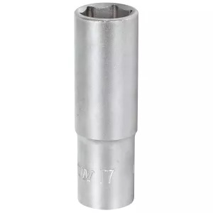 Lång Hylsa 6-Kant 76Mm 1/2" 17Mm