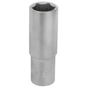 Lång Hylsa 6-Kant 76Mm 1/2" 18Mm