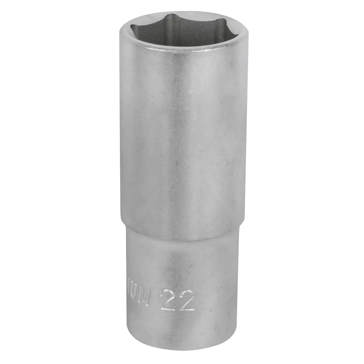 Lång Hylsa 6-Kant 76Mm 1/2" 22Mm