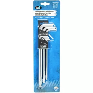 Insexnyckelsats 9 Delar 1,5-10Mm