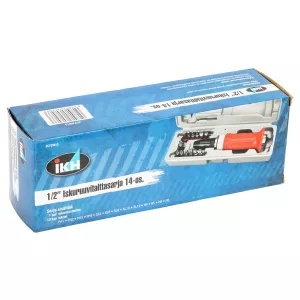 Slagskruvmejsel + 13 Bits