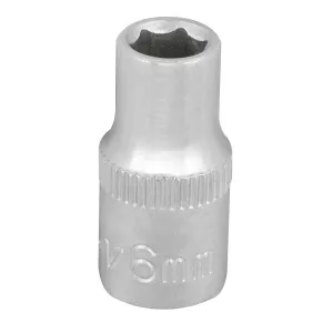 Hylsa 1/4" 6Mm