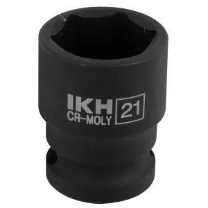 Krafthylsa 1/2" 21Mm