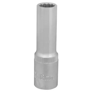 Hylsa 1/2"- 12Mm 12-Kant Lång