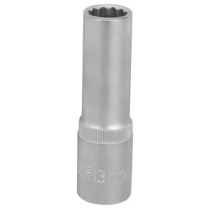 Hylsa 1/2"- 13Mm 12-Kant Lång