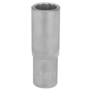 Hylsa 1/2"- 18Mm 12-Kant Lång