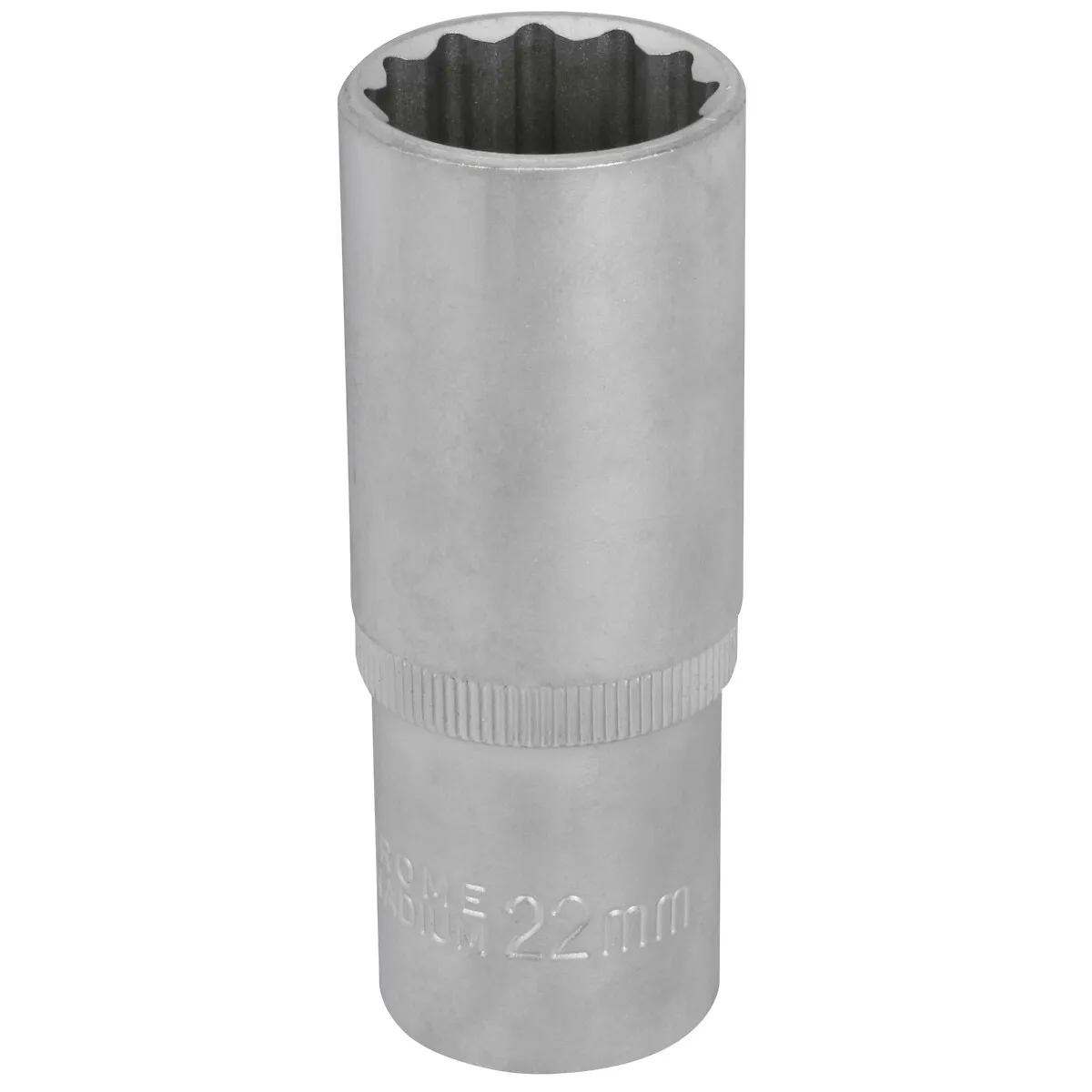 Hylsa 1/2"- 22Mm 12-Kant Lång