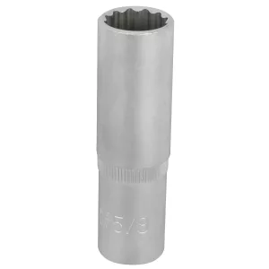 Hylsa 1/2"- 5/8" 12-Kant Lång