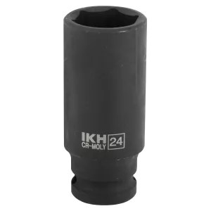 Krafthylsa 1/2" 24Mm Lång