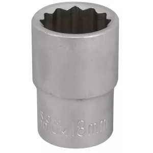 Hylsa 1/2" 18Mm 12-Kant