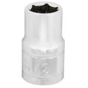 Hylsa 1/2"- 1/2" 6-Kant