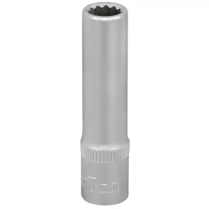 Hylsa 1/4" 12-Kant M 7 Lång (50Mm)