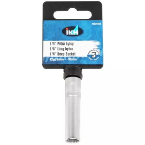 Hylsa 1/4" 12-Kant M 8 Lång (50Mm)