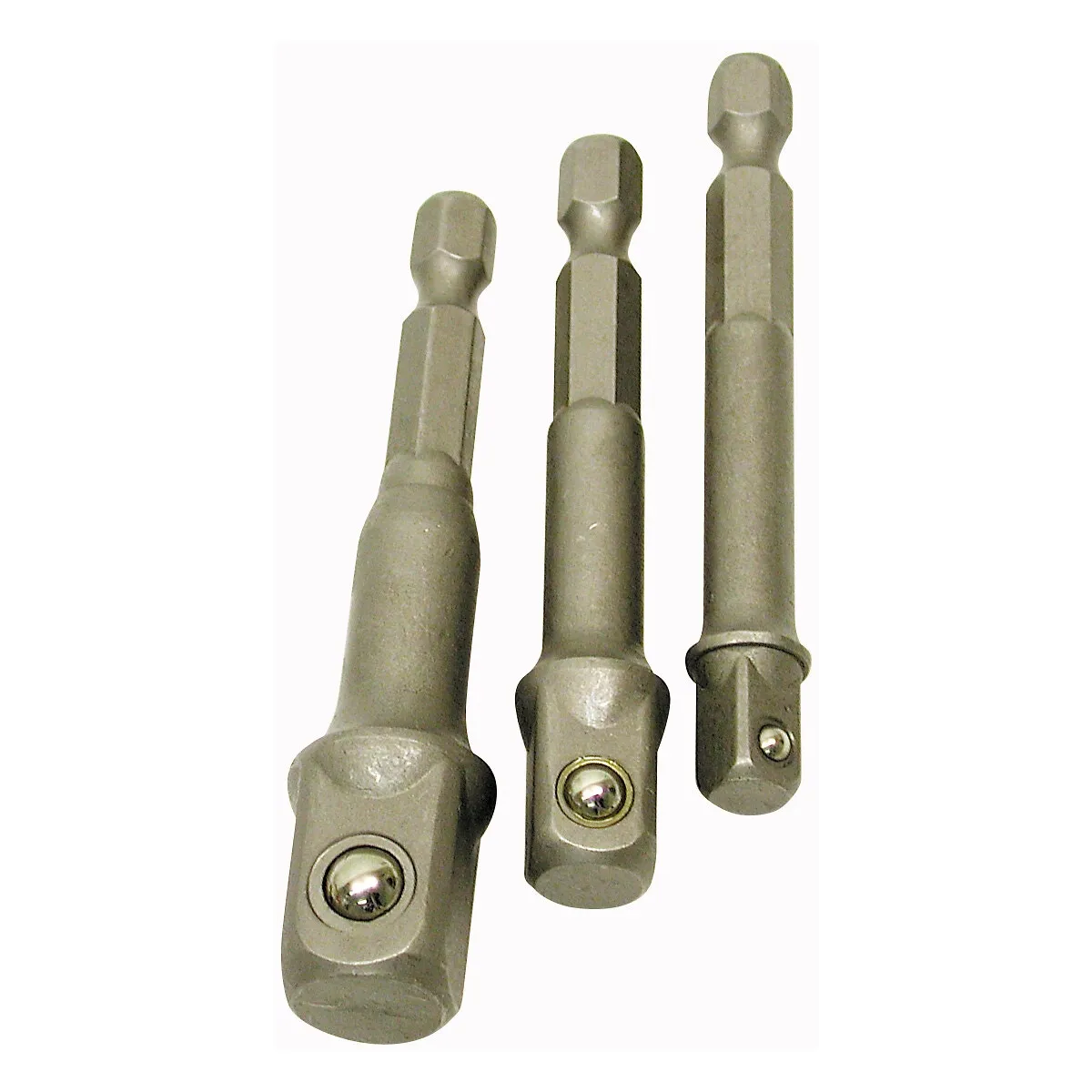 Hylsadaptersats 1/4"-1/4"/3/8"/1/2