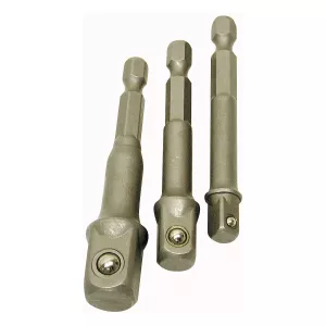 Hylsadaptersats 1/4"-1/4"/3/8"/1/2