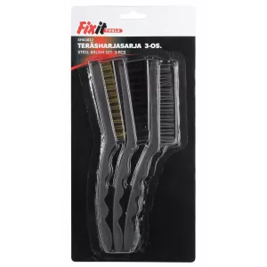 Stålborstsats 3-Del