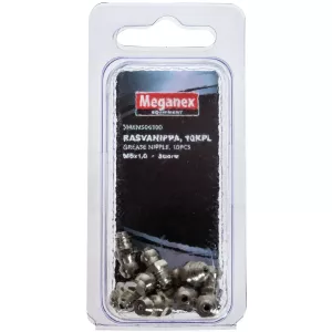 Smörjnippel Rak 6Mmx1,0Mm 10St