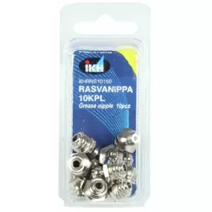 Smörjnippel Rak 10Mmx1,5Mm 10St