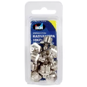 Smörjnippel Rak 12Mmx1,5Mm 10St