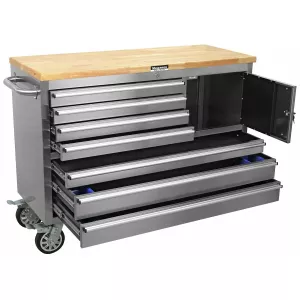 Verktygsvagn 8St Rostfritt Stål Utan Verktyg