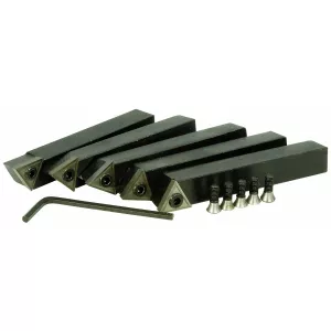 Svarvstålsats 5 Delar