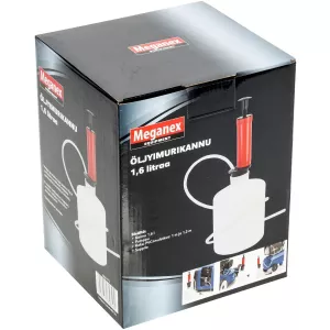 Oljesug 1,6L 2St Sugslangar