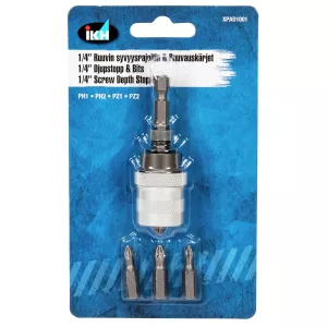 Bitshållare Med Djupstopp 1/4"