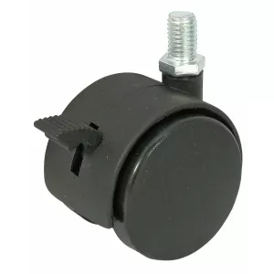 Möbelhjul 50Mm 4St Plast/M-Gänga/Broms