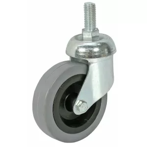 Länkhjul Svängbar 80Mm Grå