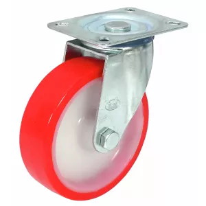 Länkhjul Svängbar 100Mm Uretan