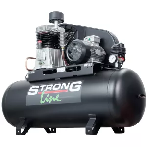 Kompressor 13Bar 3-Fas 5,5Hp 685L/200L Svart