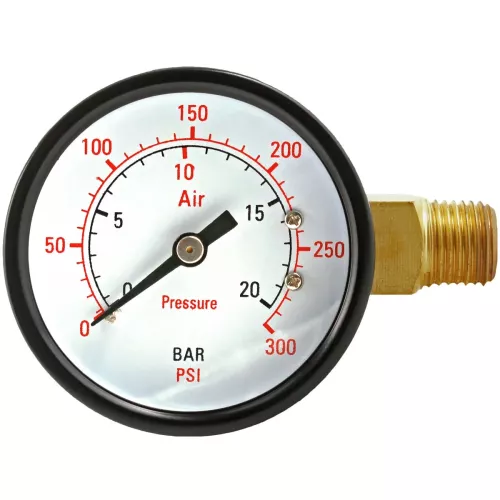 Tryckmätare 50 1/4" 0-20Bar