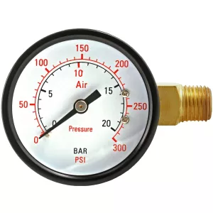 Tryckmätare 50 1/4" 0-20Bar