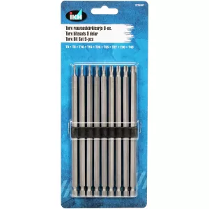 Bitssats 9-Del Torx 150Mm