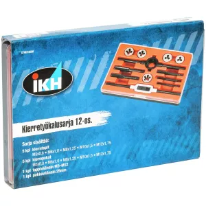 Gängverktygssats 12-Delar