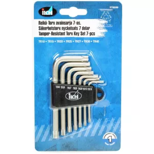 Torxnyckelsats 7 Delar